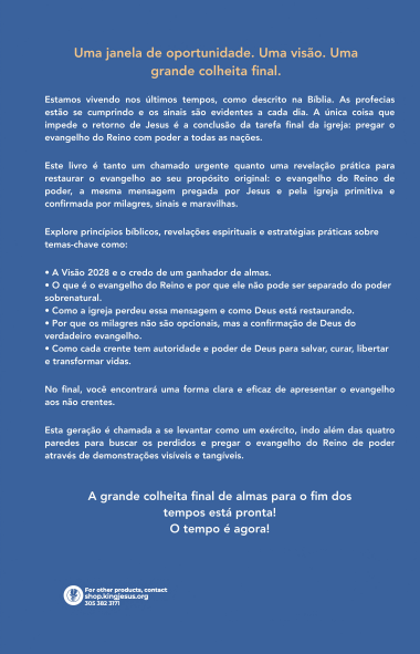 (Portuguese) O Evangelho do Reino de Poder - Livro (The Gospel of the Kingdom of Power)