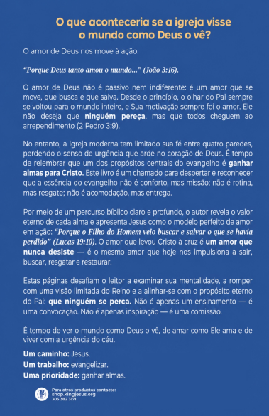 (Portuguese) Entendendo o Amor de Deus pela Humanidade  - Livro (Understanding God's Love)