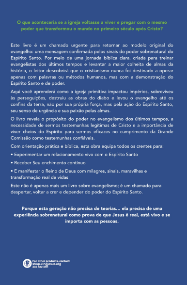(Portuguese) Testemunhas de Jesus com Poder Como Evangelizar com a Direção do Espírito Santo  - Livro (Witnesses of Jesus With Power)
