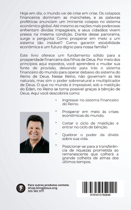 (Portuguese) Um Reino de Abundância: O Plano de Deus para Sua Liberdade Financeira - Livro (Kingdom Abundance)