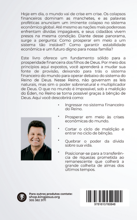 (Portuguese) Um Reino de Abundância: O Plano de Deus para Sua Liberdade Financeira - Livro (Kingdom Abundance)