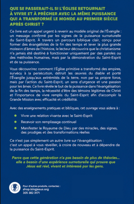 (French) Témoins de Jésus avec Puissance - Livre (Witnesses of Jesus with Power)