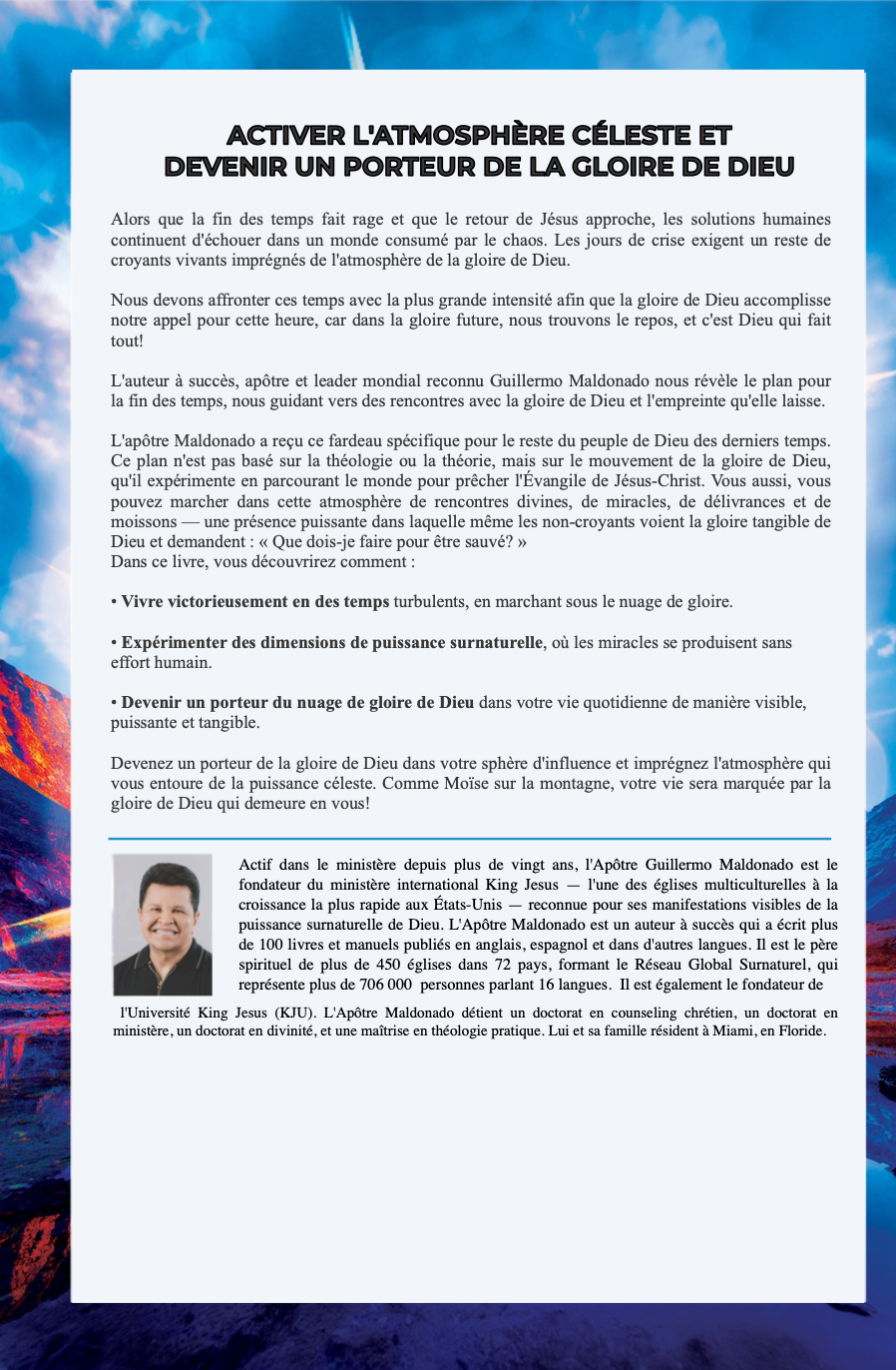 (French) La Deniere Glorie de Dieu Revelee -  Livre Numérique (The Latter Glory of God Revealed - Digital)