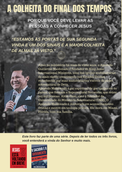 (Portugues) A Colheita do Final dos Tempos - Livro (End Time Harvest)