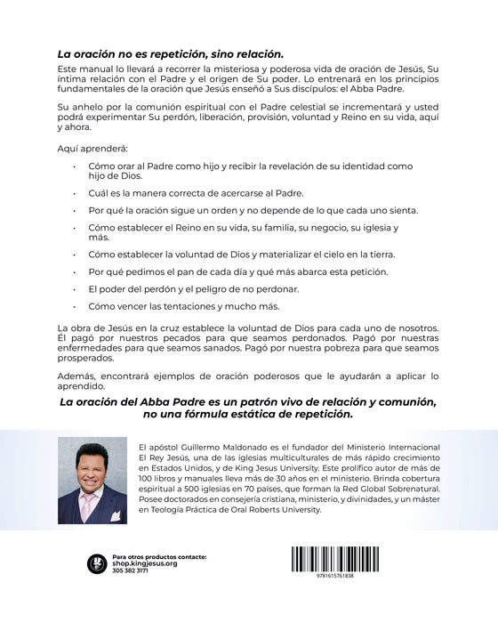 Movimiento de Oracion e Intercesion del Tiempo Final II - Manual