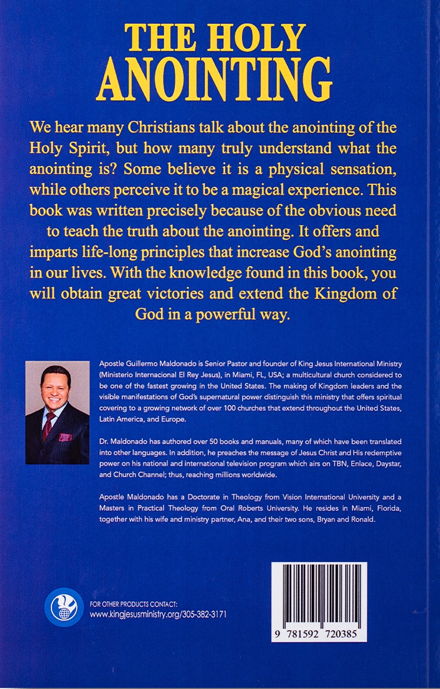 La Santa Unción - Libro