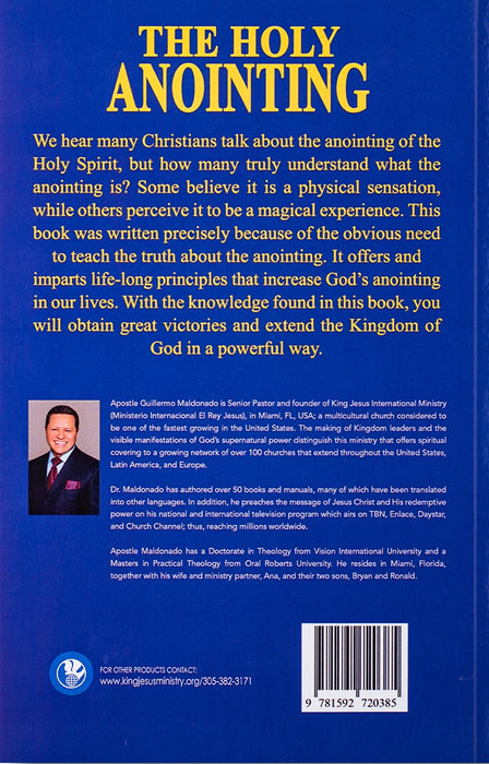 The Holy Anointing - Book