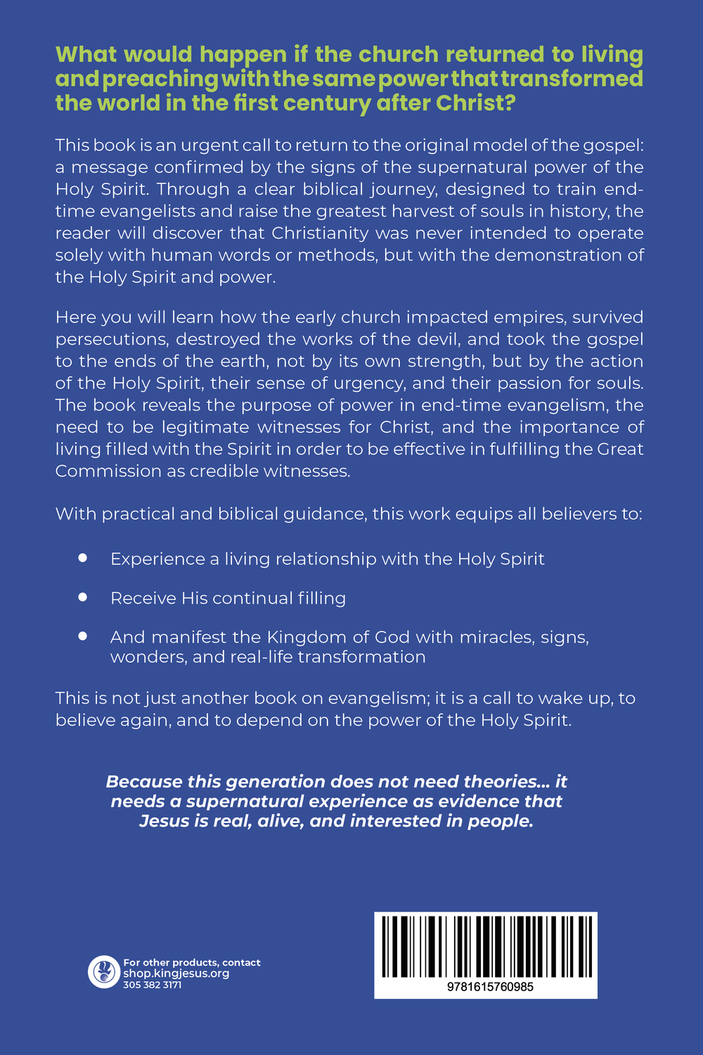 Witnesses of Jesus with Power - Book