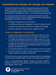 A French-language booklet cover or informational sheet with a dark blue background and white text, headed in orange/yellow with the title 'Évangélisation 100% BIBLE - 100% PRATIQUE - 100% PUISSANTE'. The page includes descriptive paragraphs, bullet points, a small illustration of a cross, and contact information for shop.