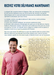 A French promotional flyer or brochure page for a spiritual renewal program, featuring a large blue headline at the top, a photo of a man in a pink suit at the bottom right, and a small circular logo for 'L'Apôtre' in the center.