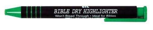 Bible Highlighter - Dry Highlighter