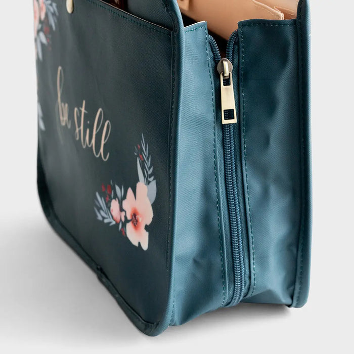 Bible Bag - Be Still - Floral Organization Bag