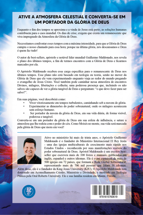(Portuguese) A Ultima Gloria de Deus Revelada - Livro (The Latter Glory of God)