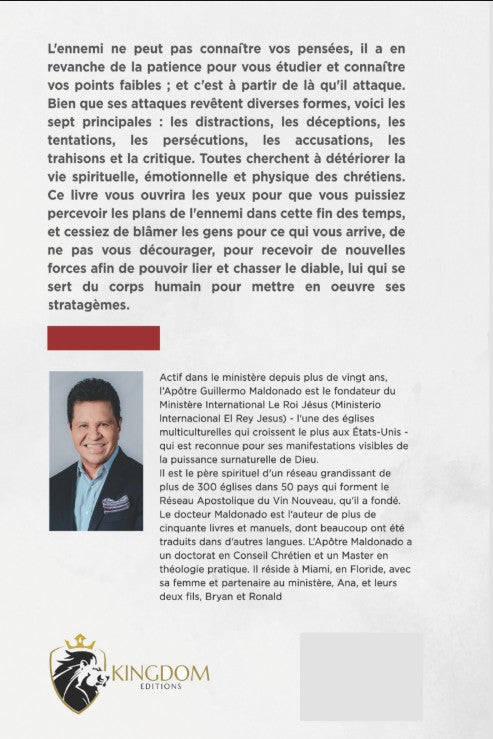 Les Stratégies de l’Ennemi dans les Derniers Temps, édition française, livre de Guillermo Maldonado