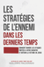 Book cover for 'Les Stratégies de l'Ennemi dans les derniers temps' by Guillermo Maldonado, featuring a textured off-white background with bold dark gray and red typography.