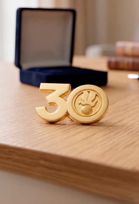 Pin - King Jesus 30 Years Anniversary - Steel