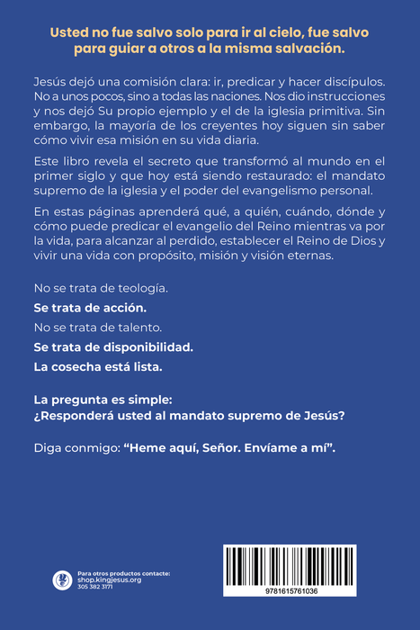 El Mandato de Supremo de la Iglesia y Su Mision - Libro Digital