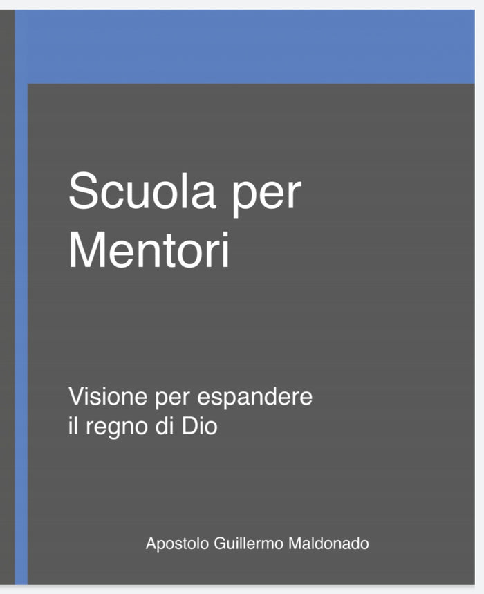 (Italian) Scuola per Mentori - Manuale - Digital Version (School For Mentors)