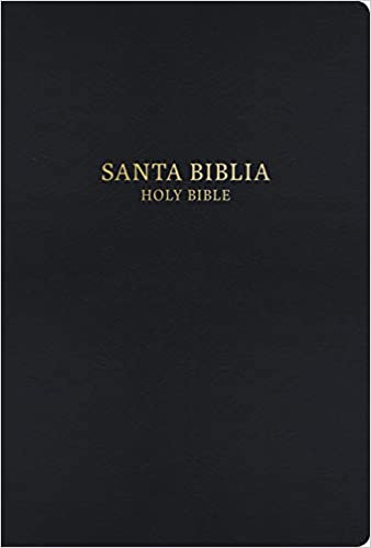 RVR 1960/KJV Biblia Bilingüe Letra Grande, negro imitación piel (Spanish Edition)