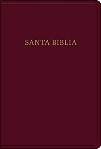 Biblia Reina Valera 1960 Letra Gigante. Piel fabricada, negro / Giant Print Bible RVR 1960. Bonded Leather, Black Imitation Leather