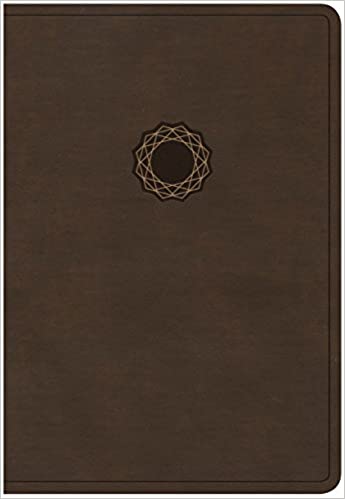 NKJV Deluxe Gift Bible, Brown/Tan LeatherTouch