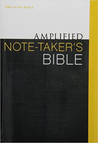 Amplified Note-Taker's Bible