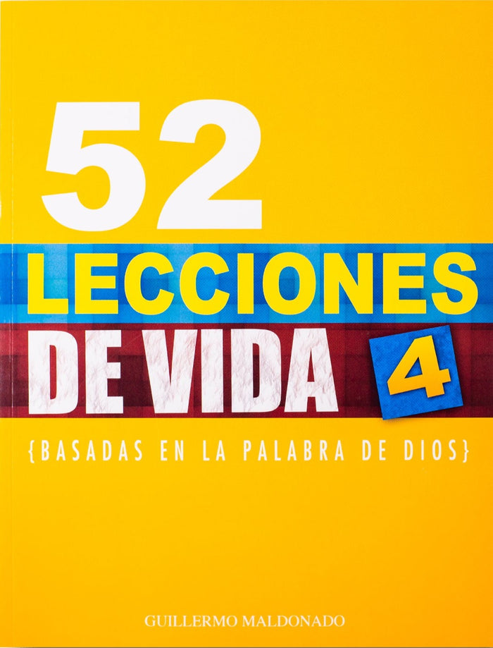 52 Lecciones de Vida Nivel 4 (SoftCover) - Manual