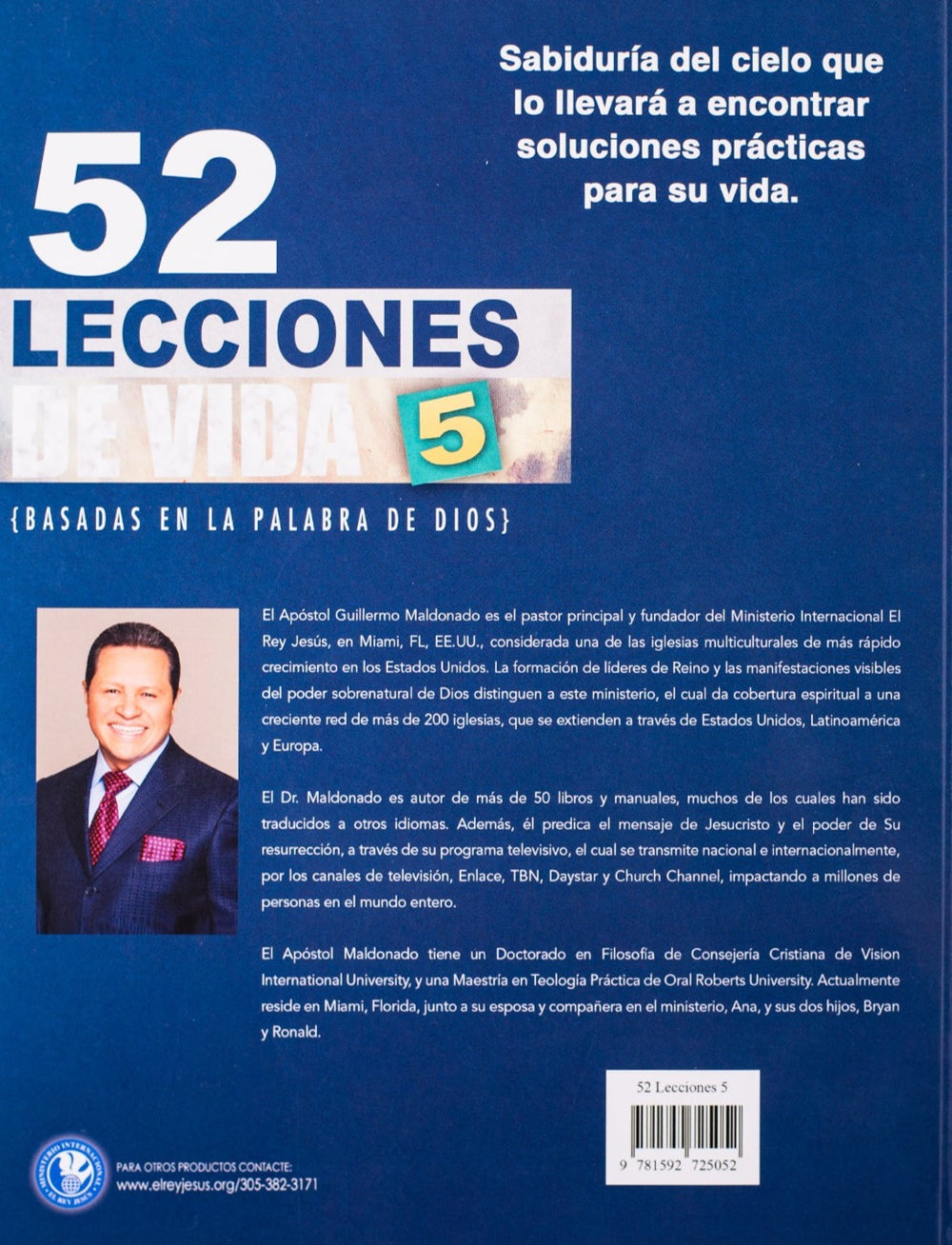 52 Lecciones de Vida Nivel 5 (Tapa Blanda) - Manual Digital