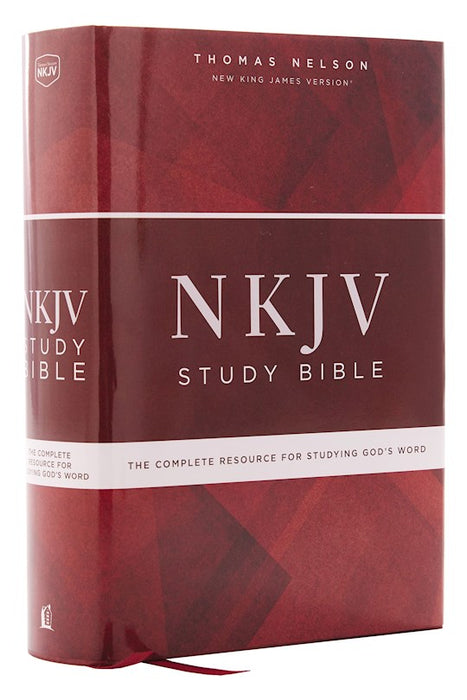 NKJV Study Bible (Comfort Print)-Hardcover