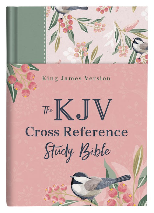 KJV Cross Reference Study Bible-Sage Songbird Hardcover