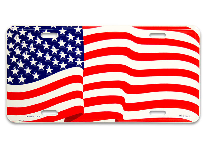 Autotag American Flag