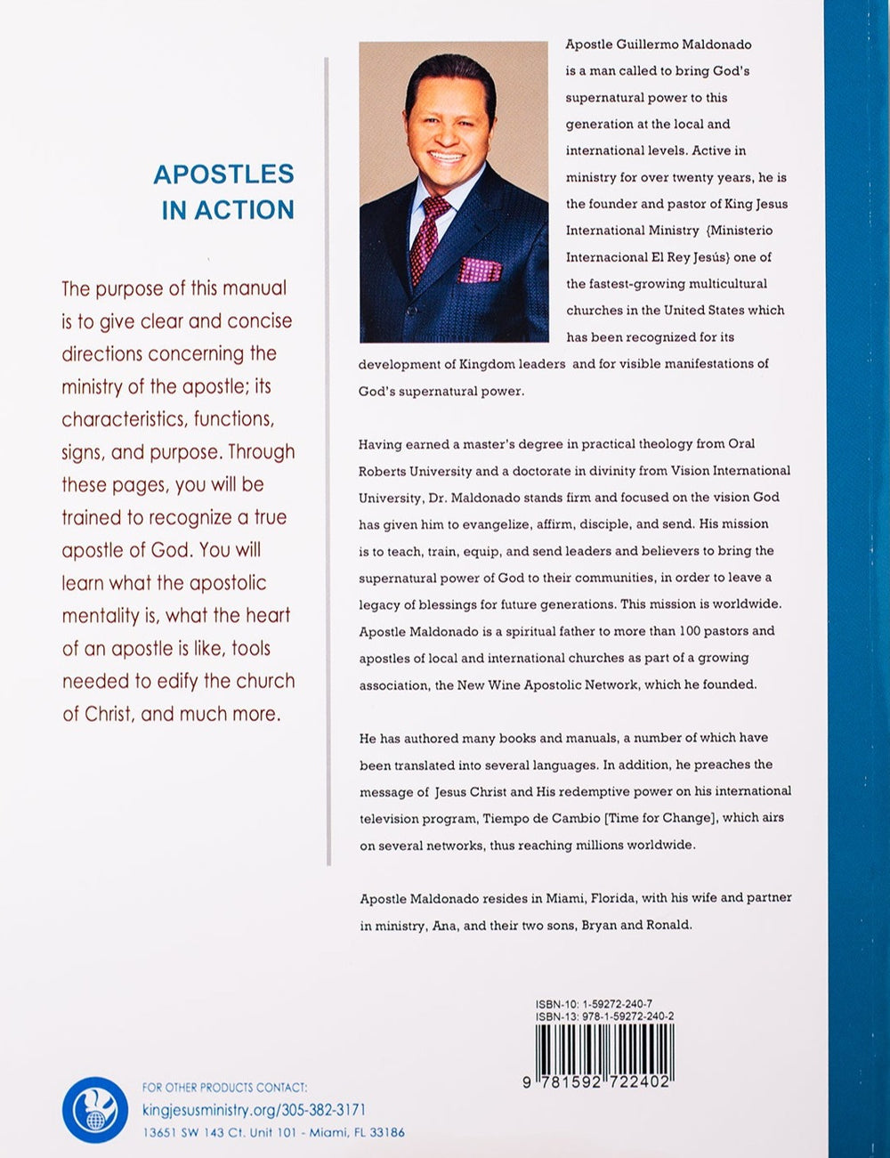 Apostle In Action - Manual