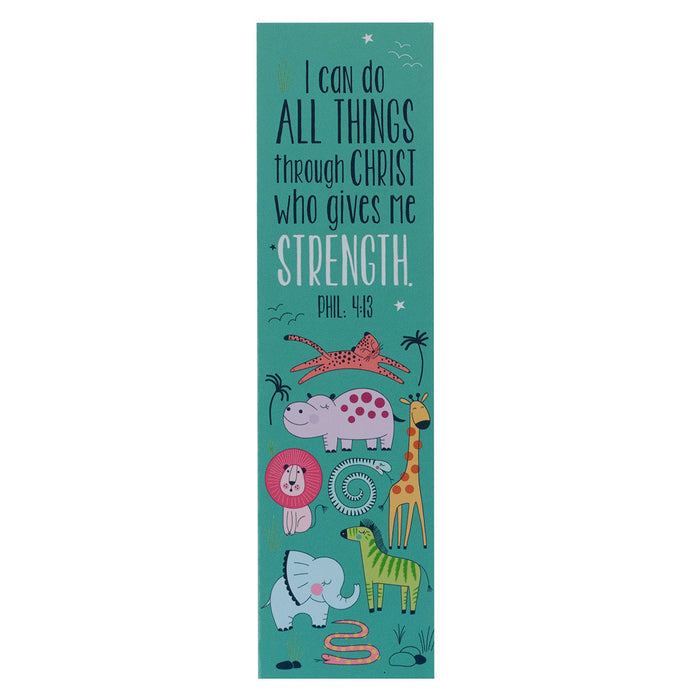 I Can Do All Things Sunday School/Teacher Bookmark Set - Philippians 4:13