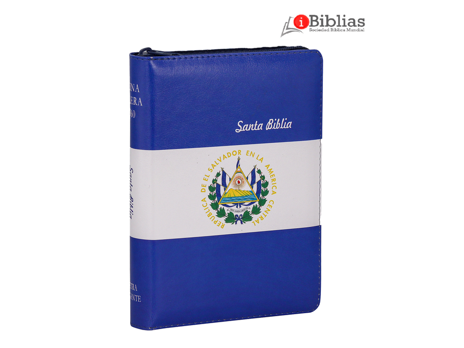 Biblia 14 Pts. El Salvador Flag