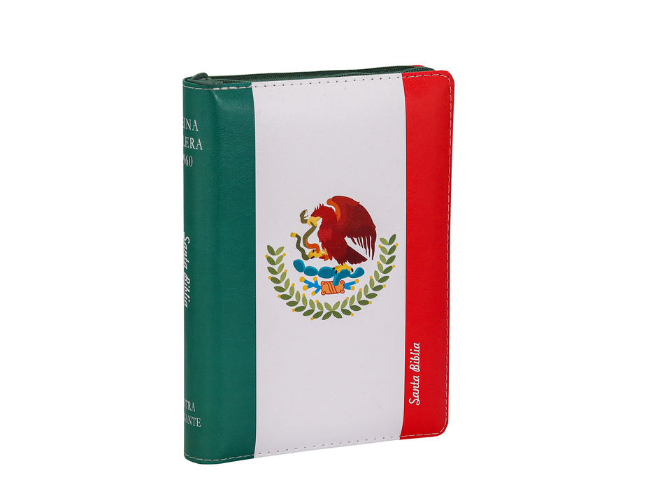 Biblia 14 Pts. Mexican Flag