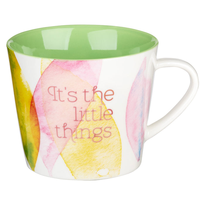 It's the Little Things Citrus Leaves Ceramic Coffee Mug