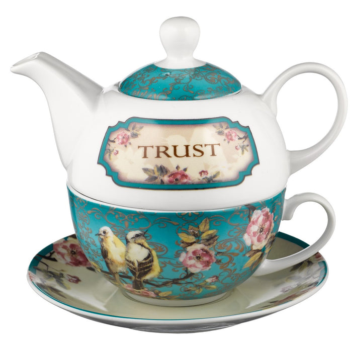 Trust in the Lord Tea Set for One - Proverbs 3:5
