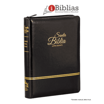 Biblia 14 Pts. RV1960 Negro