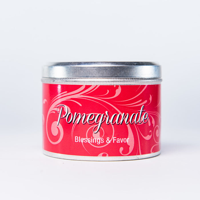 Pomegranate Tin 8 Oz - Candle