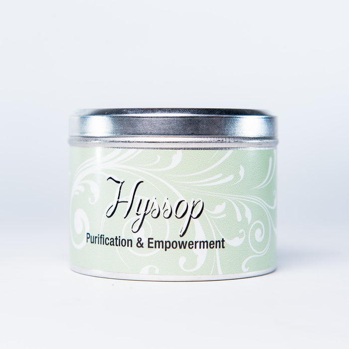 Hyssop Tin 8 Oz - Candle
