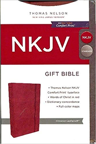 Bible NKJV Gift Bible Cinnamon